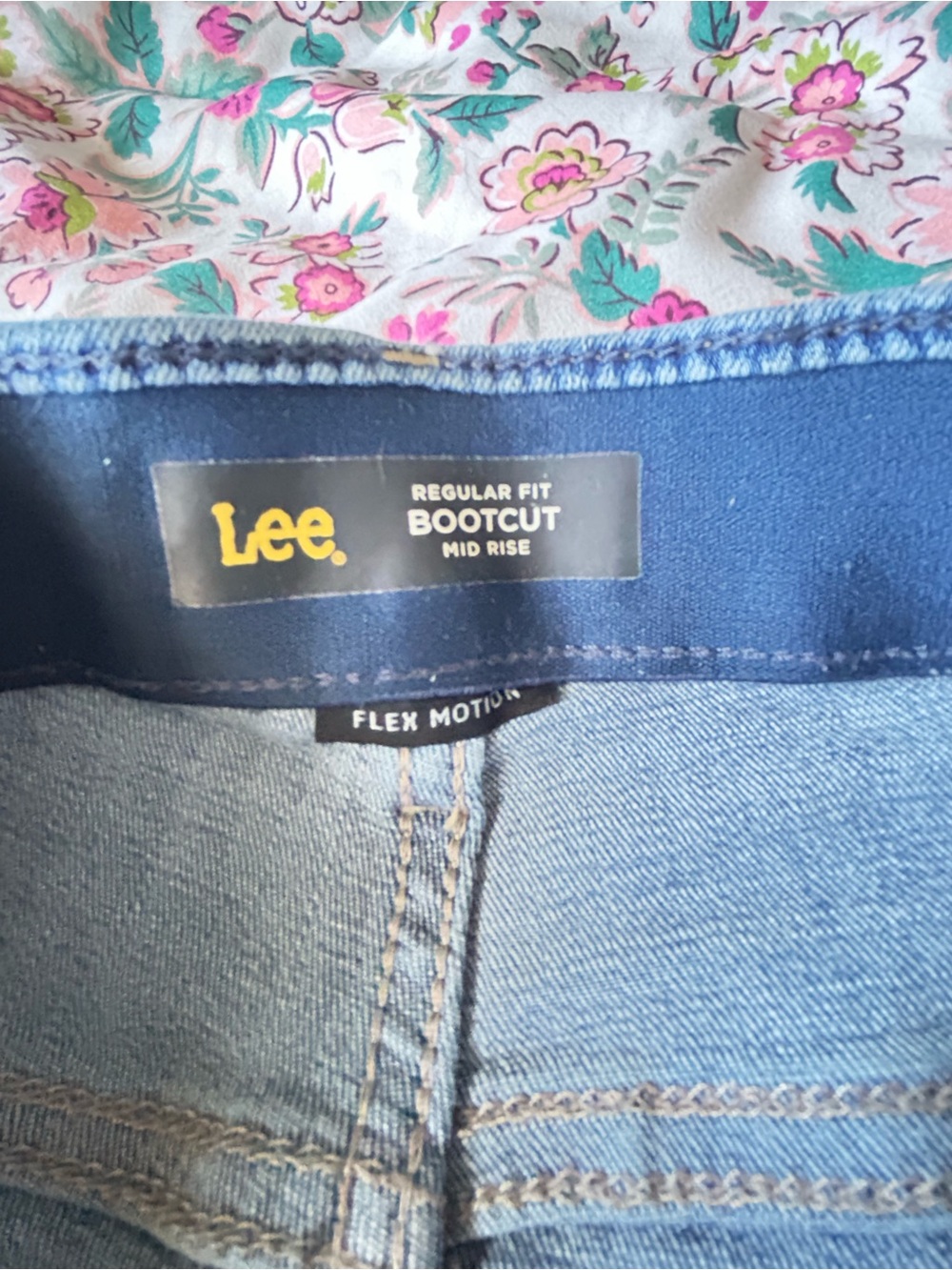 Lee Women's Light Blue Flare Jeans - Picture 4 of 8